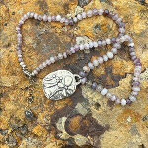 Purple Rain Necklace by Jes MaHarry. New with tag.